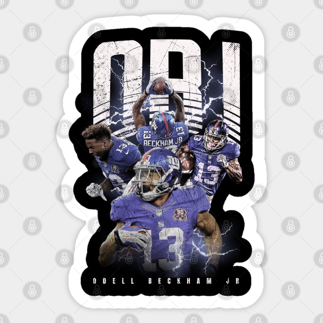 Odell Beckham Jr Sticker by Resatuki